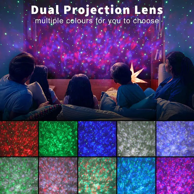 Proyector Galaxia RGB con Bluetooth MP3