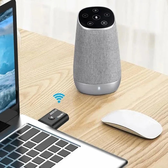 Adaptador de audio bluetooth 2 en 1