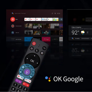 Android Tv box i96M4 con voz