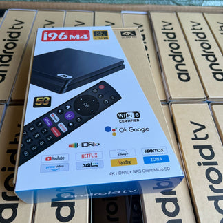 Android Tv box i96M4 con voz