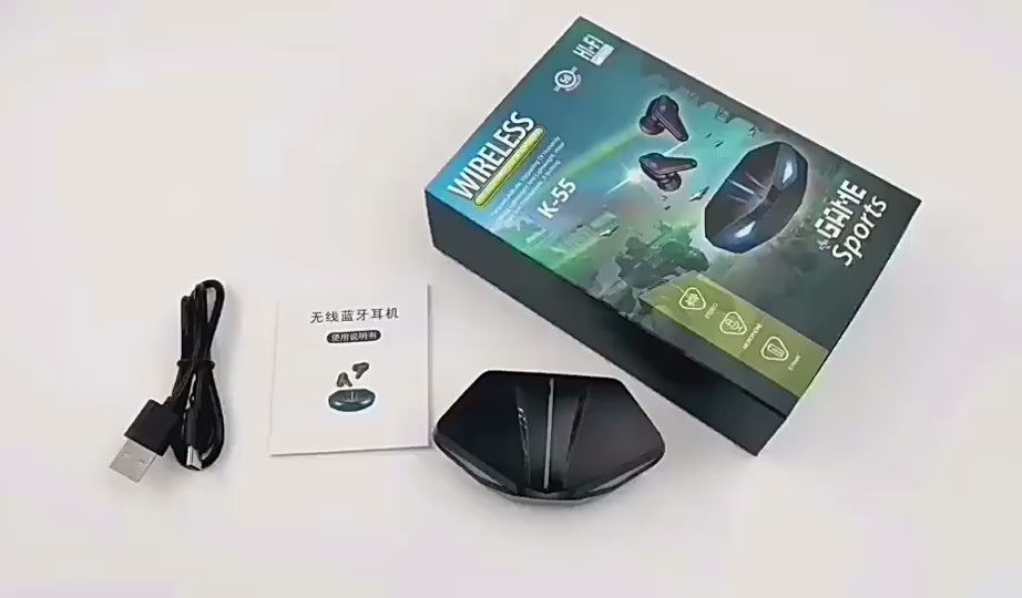 Audífono bluetooth K55 Gamer