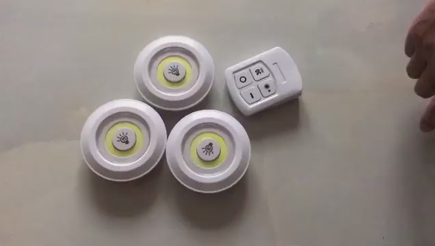 Pack de 3 Unidades Luz Led Con Control