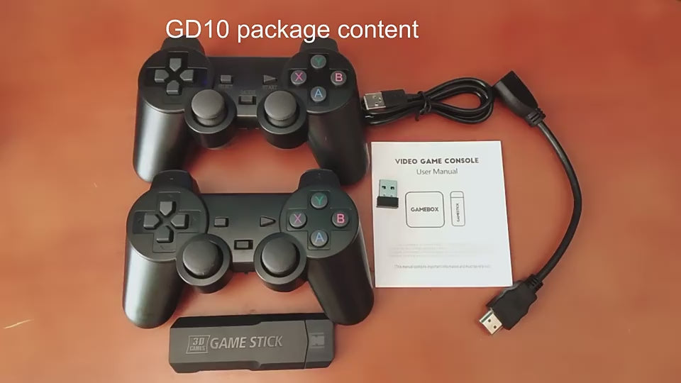 Consola retro GD10 X2 con 35,000 Juegos