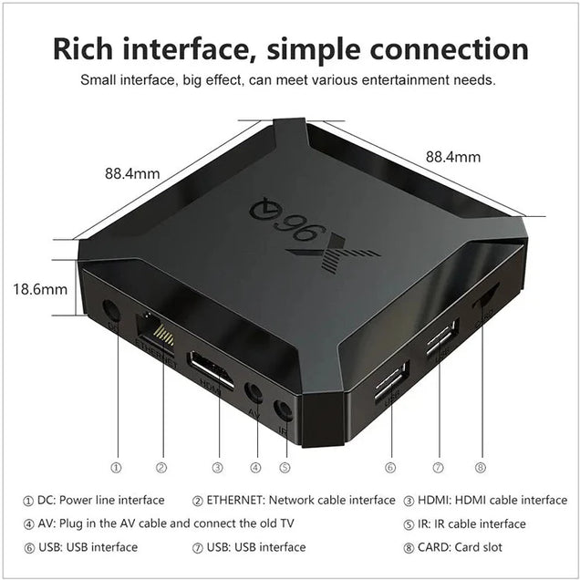 Convertidor A Smart X96Q 16GB