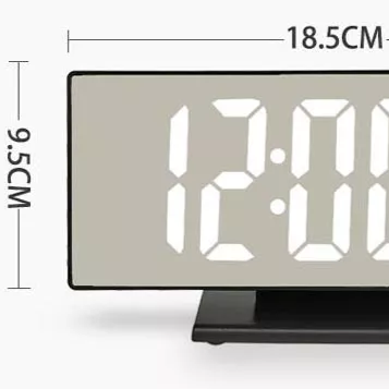 Reloj Despertador Digital Con Proyector Laser