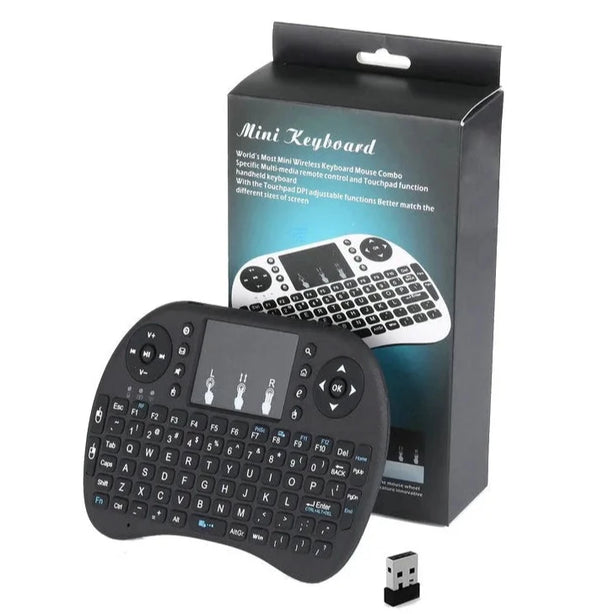 Mini teclado inalámbrico recargable