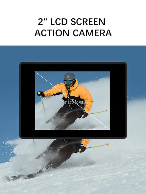 Cámara Acuática 4K Ultra HD - Wi Fi