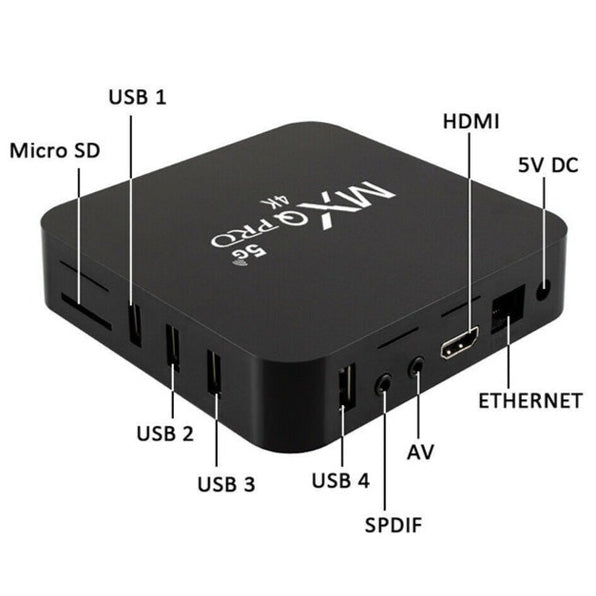 Convertidor a smart Tv box mxq PRO